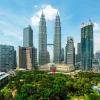 Petronas Twin Towers and Central Kuala Lumpur, Malaysia