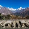 View of Mt. Everest from the Everest View Hotel, Namche Bazar